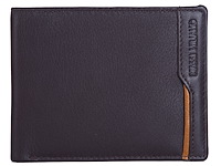 Portefeuille leder - massi miliano - rfid - bruin - afbeelding 2 van  5