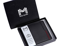 Portefeuille leder - massi miliano - rfid- zwart - afbeelding 1 van  6