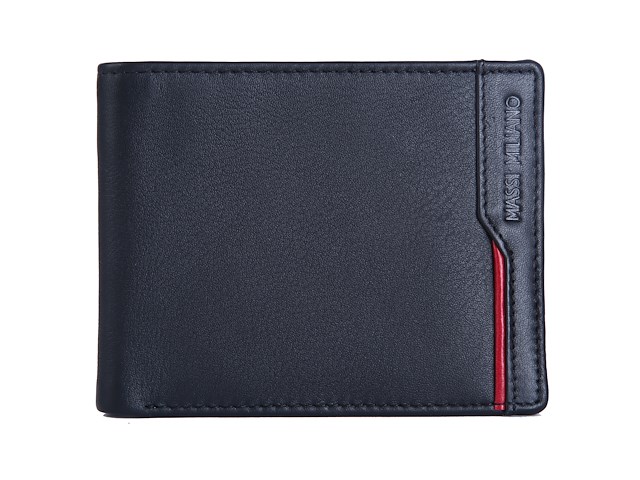 Portefeuille leder - massi miliano - rfid- zwart - afbeelding 2 van  6