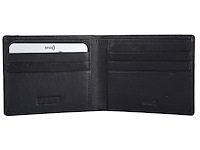 Portefeuille leder - massi miliano - rfid- zwart - afbeelding 3 van  6