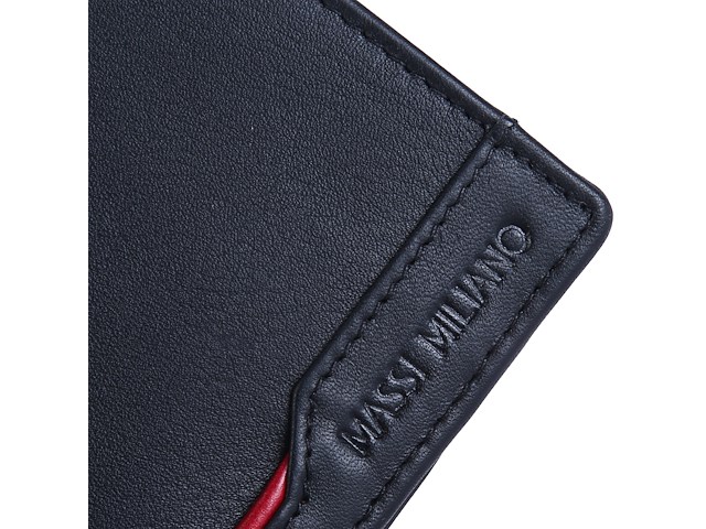 Portefeuille leder - massi miliano - rfid- zwart - afbeelding 6 van  6