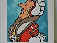 Portfolio portret "b. castafiore" - casterman, 1966 (7/8) - afbeelding 2 van  7