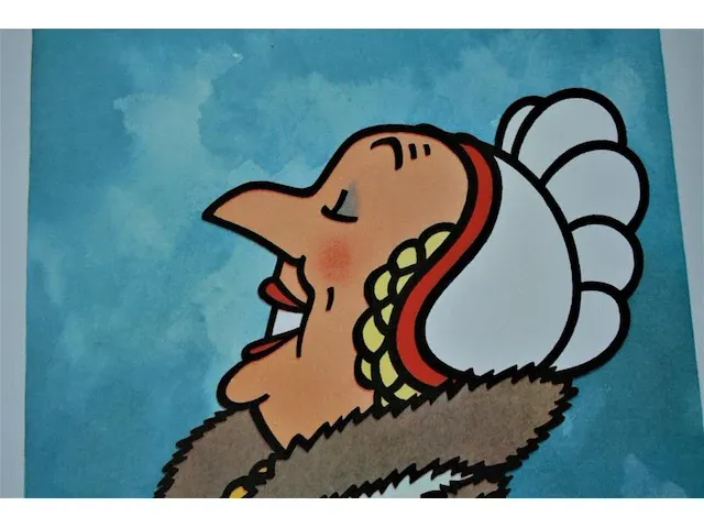 Portfolio portret "b. castafiore" - casterman, 1966 (7/8) - afbeelding 4 van  7