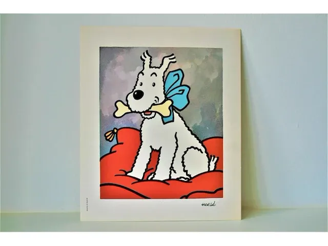 Portfolio portret "bobbie" - casterman, 1966 (4/8) - afbeelding 1 van  6