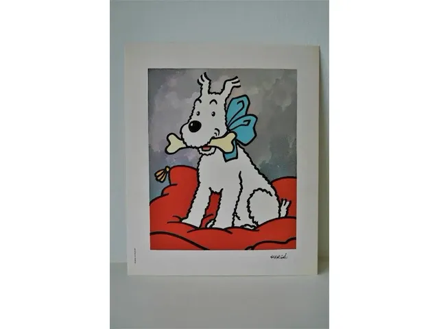 Portfolio portret "bobbie" - casterman, 1966 (4/8) - afbeelding 2 van  6