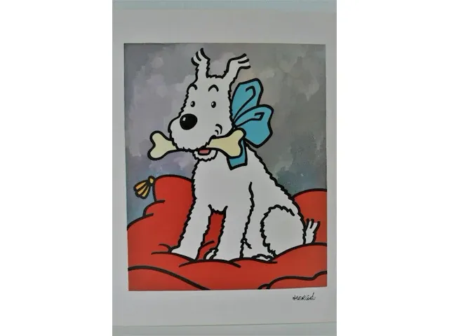 Portfolio portret "bobbie" - casterman, 1966 (4/8) - afbeelding 3 van  6