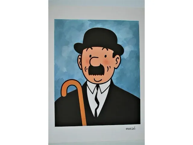 Portfolio portret "jansen" - casterman, 1966 (5/8) - afbeelding 3 van  6