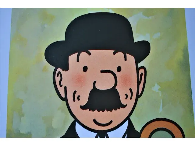 Portfolio portret "janssen" - casterman, 1966 (6/8) - afbeelding 4 van  6