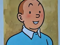 Portfolio portret "kuifje" - casterman, 1966 (1/8) - afbeelding 3 van  6