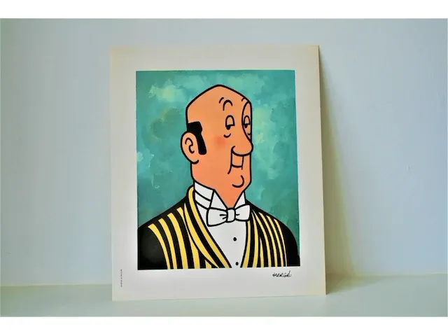 Portfolio portret "nestor" - casterman, 1966 (8/8) - afbeelding 1 van  6