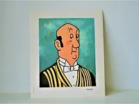 Portfolio portret "nestor" - casterman, 1966 (8/8) - afbeelding 1 van  6