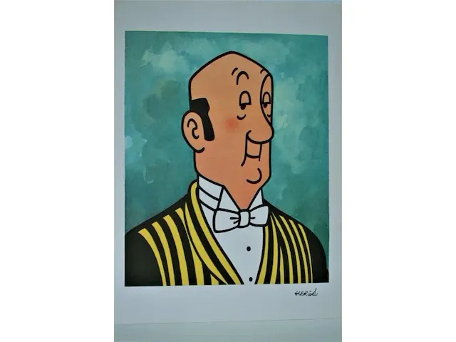 Portfolio portret "nestor" - casterman, 1966 (8/8) - afbeelding 3 van  6