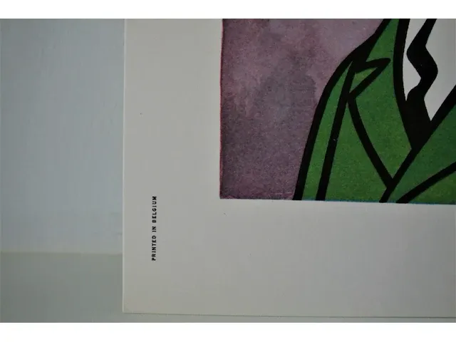 Portfolio portret "prof. zonnebloem" - casterman, 1966 (2/8) - afbeelding 5 van  6