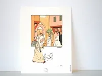 Portofolio 'de krab met de gulden scharen' (nr. 5/9) - 75 jaar kuifje - 17,5 x 24cm - genummerd - afbeelding 1 van  10