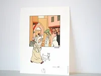 Portofolio 'de krab met de gulden scharen' (nr. 5/9) - 75 jaar kuifje - 17,5 x 24cm - genummerd - afbeelding 3 van  10