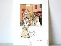 Portofolio 'de krab met de gulden scharen' (nr. 5/9) - 75 jaar kuifje - 17,5 x 24cm - genummerd - afbeelding 5 van  10