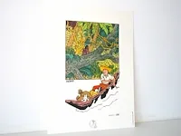 Portofolio 'het gebroken oor' (nr. 3/9) - 75 jaar kuifje - 17,5 x 24cm - genummerd - afbeelding 4 van  10