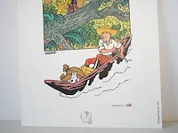 Portofolio 'het gebroken oor' (nr. 3/9) - 75 jaar kuifje - 17,5 x 24cm - genummerd - afbeelding 7 van  10