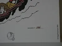 Portofolio 'het gebroken oor' (nr. 3/9) - 75 jaar kuifje - 17,5 x 24cm - genummerd - afbeelding 9 van  10