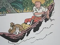 Portofolio 'het gebroken oor' (nr. 3/9) - 75 jaar kuifje - 17,5 x 24cm - genummerd - afbeelding 10 van  10
