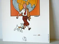 Portofolio 'kuifje en bobbie' (nr. 2/9) - 75 jaar kuifje - 17,5 x 24cm - genummerd - afbeelding 7 van  11