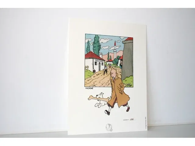 Portofolio 'scepter van ottokar' (nr. 7/9) - 75 jaar kuifje - 17,5 x 24cm - genummerd - afbeelding 4 van  11