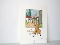 Portofolio 'scepter van ottokar' (nr. 7/9) - 75 jaar kuifje - 17,5 x 24cm - genummerd - afbeelding 4 van  11