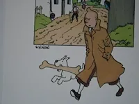 Portofolio 'scepter van ottokar' (nr. 7/9) - 75 jaar kuifje - 17,5 x 24cm - genummerd - afbeelding 9 van  11
