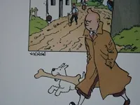 Portofolio 'scepter van ottokar' (nr. 7/9) - 75 jaar kuifje - 17,5 x 24cm - genummerd - afbeelding 11 van  11