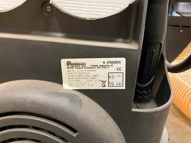 Portotechnica g190x power hogedrukreiniger. - afbeelding 5 van  6