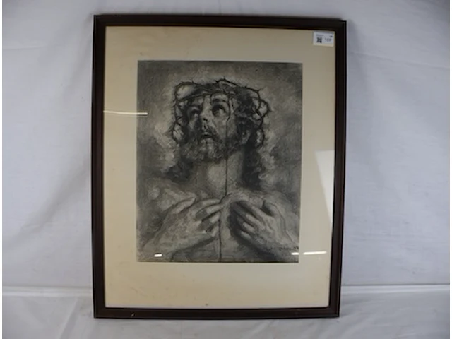 Portret jezus - afbeelding 1 van  4