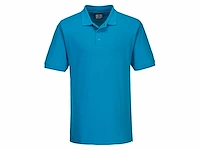 Portwest - b210 - polo aqua maat 3xl (16x) - afbeelding 1 van  2