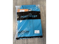 Portwest - b210 - polo aqua maat m (48x) - afbeelding 2 van  2
