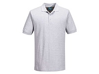 Portwest - b210 - polo grey melange maat m (16x) - afbeelding 1 van  2