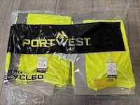 Portwest - ec12 - t-shirt hi vis yellow maat l (20x) - afbeelding 2 van  2