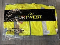 Portwest - ec24 - softshell jas hi vis geel maat xl (6x) - afbeelding 2 van  2