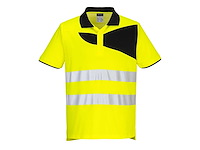 Portwest - pw212 - polo hi vis maat s-xl (40x) - afbeelding 1 van  2