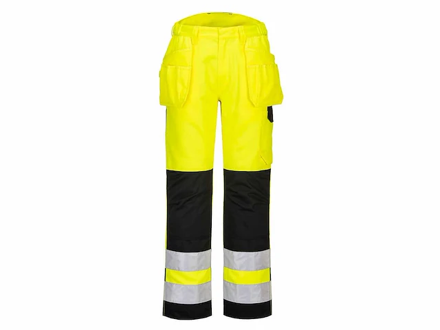 Portwest - pw242 - werkbroek hi vis holster pockets maat 48 (7x) - afbeelding 1 van  2