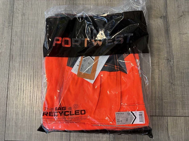 Portwest - pw343 - hi vis holster shorts maat 54 (28x) - afbeelding 3 van  3