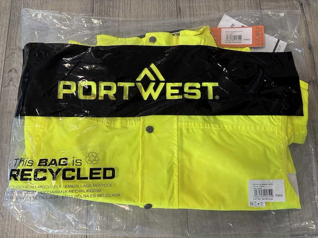 Portwest - s161 - jas maat l (8x) - afbeelding 2 van  2