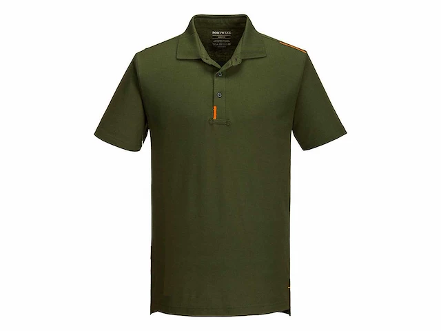 Portwest - t720 - polo olive green maat 2xl (15x) - afbeelding 1 van  2