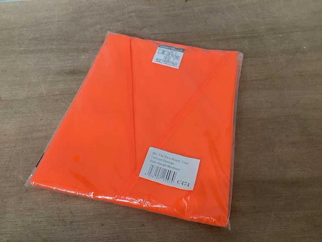 Portwest veiligheidsvest oranje (40x) - afbeelding 1 van  4
