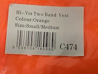 Portwest veiligheidsvest oranje (40x) - afbeelding 3 van  4
