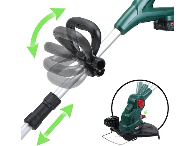 Posenpro accu-grastrimmer - afbeelding 2 van  5