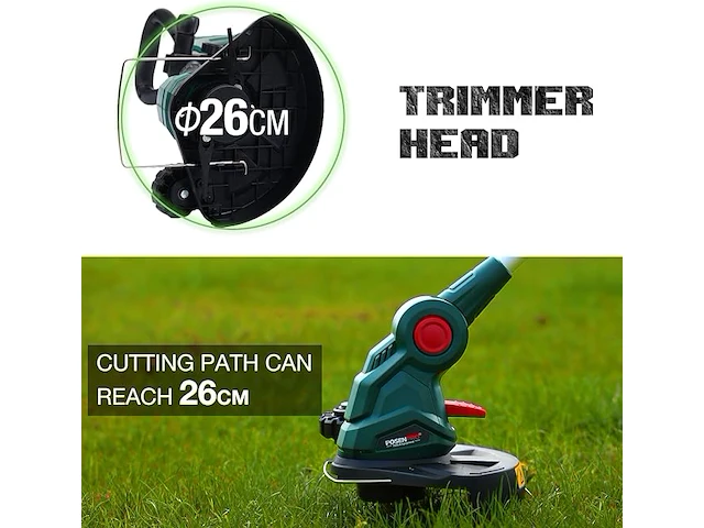 Posenpro accu-grastrimmer - afbeelding 3 van  5