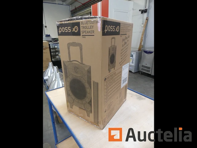 Poss ts805 draagbare bluetooth-luidspreker - afbeelding 2 van  3