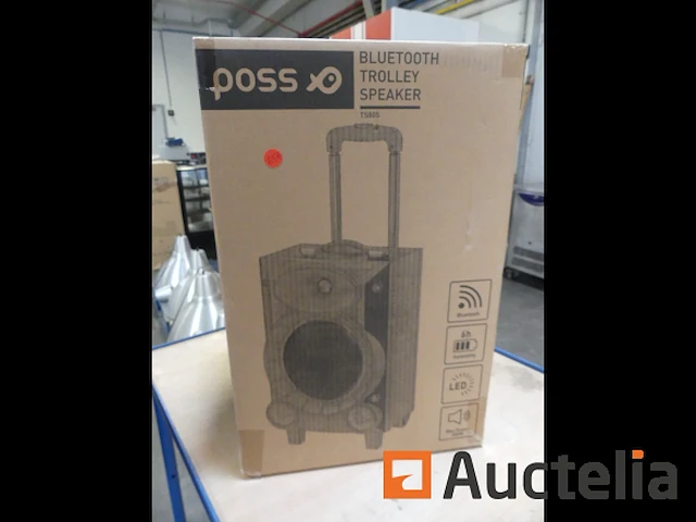 Poss ts805 draagbare bluetooth-luidspreker - afbeelding 3 van  3
