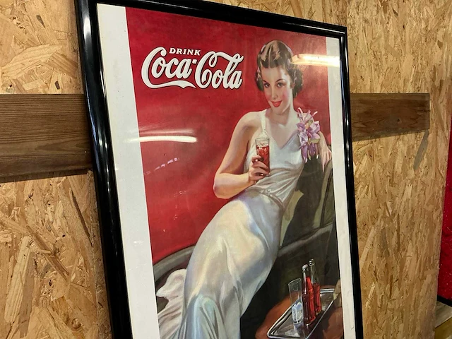 Poster coca cola - gedrukt - afbeelding 2 van  2