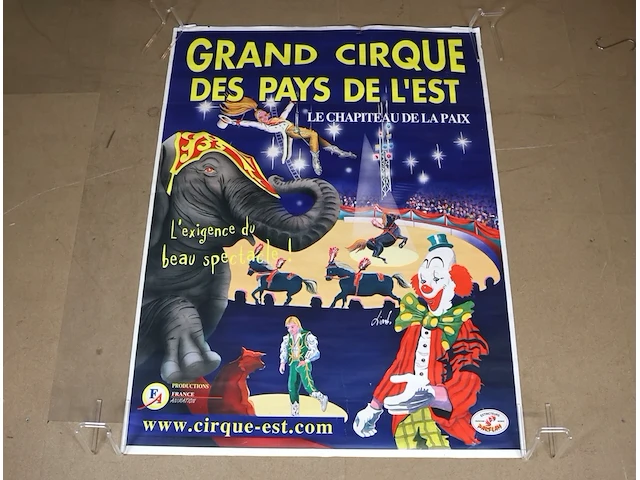 Poster grand cirque des pays de l'est - afbeelding 1 van  9
