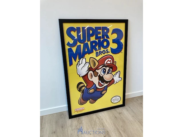 Poster voorstellende mario - afbeelding 1 van  4